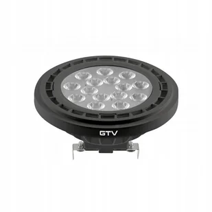 Żarówka Led AR111 G53 12,5W Ww 40st czarna Gtv - Żarówki LED - miniaturka - grafika 1