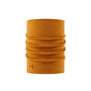 BUFF Chusta wielofunkcyjna HEAVYWEIGHT MERINO WOOL Solid Mustard - Czapki i chusty sportowe damskie - miniaturka - grafika 1