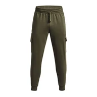 Spodnie sportowe męskie - Spodnie męskie Under Armour Rival Fleece Cargo Jogger - miniaturka - grafika 1