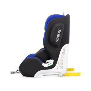 Fotelik dziecięcy Sparco SK1000I G123 szary (9-36 kg) - Foteliki samochodowe - miniaturka - grafika 2