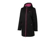 Kurtki i kamizelki sportowe damskie - CRIVIT Kurtka lub płaszcz softshell damski (Czarny, L(44/46)) - miniaturka - grafika 1