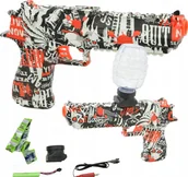 Zabawki militarne - Skleplolki PISTOLET KARABIN NA KULKI ŻELOWE ELEKTRYK AUTOMAT - miniaturka - grafika 1