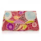 Kosmetyczki, organizery i kuferki - Paolo Peruzzi, Kosmetyczka Damska Skórzana Ręcznie Malowana, IN-38-MC - miniaturka - grafika 1