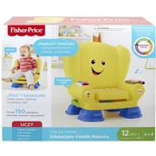 Zabawki interaktywne dla dzieci - Fisher Price Edukacyjny fotelik malucha CDF63 - miniaturka - grafika 1