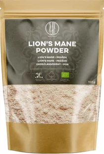 BrainMax Pure Lion's Mane (Hericium) proszek, BIO 100g - Zdrowa żywność - miniaturka - grafika 1
