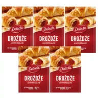 Proszki do pieczenia, drożdże - Delecta Drożdże Zestaw 5 x 8 g - miniaturka - grafika 1