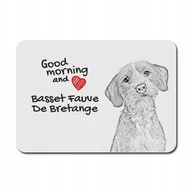 Podkładki pod mysz - Basset bretoński Podkładka pod mysz myszkę Grafika - miniaturka - grafika 1