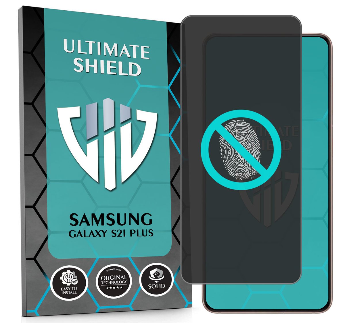 NAJLEPSZE SZKŁO 5D PEŁNE DO SAMSUNG GALAXY S21 PLUS NIETŁUKĄCE ORYGINAŁ