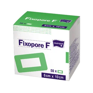 Opatrunek FIXOPORE F, jałowy, 10 cm x 6 cm, 50 sztuk - Apteczki i materiały opatrunkowe - miniaturka - grafika 1