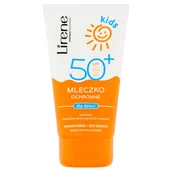 Balsamy i kremy do opalania - Lirene LIRENE SUN KIDS Mleczko chroniące przed słońcem dla dzieci SPF50+ 150ml - miniaturka - grafika 1