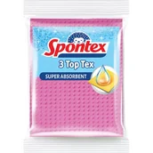 Ściereczki, gąbki, czyściki - Ściereczki gąbczaste Top Tex 3 szt. Spontex - miniaturka - grafika 1