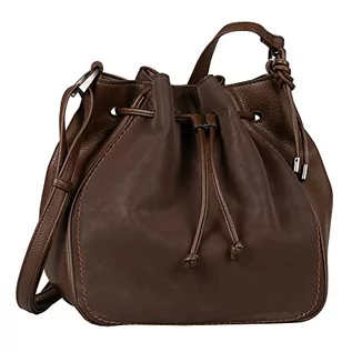 Torebki damskie - Gabor bags Suna damska torba na ramię (worek), ciemnobrązowa, Dark Brown, jeden rozmiar - grafika 1