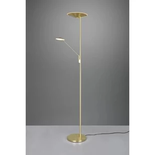 Trio Brantford 425610208 lampa stojąca podłogowa 2x30W LED 4000K złota - Lampy stojące - miniaturka - grafika 1