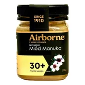 Miód - Miód Manuka Nowa Zelandia 30+ Manuka 250 g Miód Odporność / Airborne - miniaturka - grafika 1
