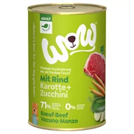 Mokra karma dla psów - WOW Adult 6 x 400 g - Wołowina - miniaturka - grafika 1
