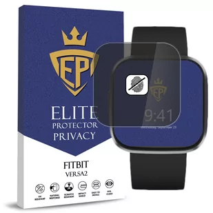 FOLIA 5D PRYWATYZUJĄCA SZKŁO ANTI-SPY DO FITBIT VERSA2 CAŁY EKRAN - Akcesoria do smartwatchy - miniaturka - grafika 1