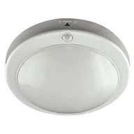 Lampy sufitowe - Ideus Plafon LAMPA sufitowa LOPEZ LED 18W 03594 okrągła OPRAWA łazienkowa z czujnikiem ruchu IP42 biała 03594 - miniaturka - grafika 1