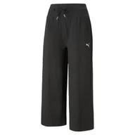 Dresy damskie - Spodnie dresowe damskie Puma Her Straight czarne 67311301-XL - miniaturka - grafika 1