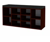 Szafki na buty - Szafka na buty LOCO Mordo SM, orzech ciemny, 48x103x30 cm - miniaturka - grafika 1