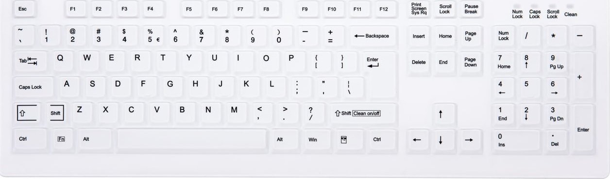 Cherry Active Key MedicalKey AK-C8100 AK-C8100F-FU1-W/US