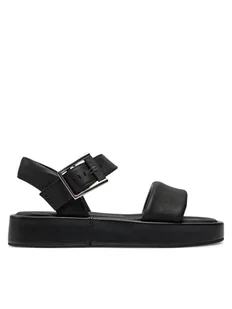 Clarks Sandały Alda Strap 26176257 Czarny - Sandały damskie - miniaturka - grafika 1