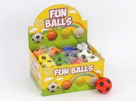 Zabawki sensoryczne - Piłeczka piankowa  / gniotek 6cm p24 465503 mix cena za 1 szt - miniaturka - grafika 1