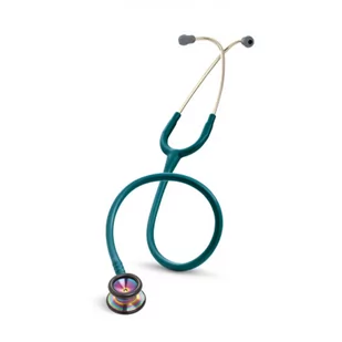 Littmann Classic II Pediatric RAINBOW EDITION (tęczowa lira i głowica +przewód błękit karaibski) 2153 - Urządzenia medyczne - miniaturka - grafika 1
