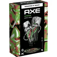 Zestawy kosmetyków męskich - Axe Zestaw Africa: Body spray 150 ml + Żel pod prysznic 250 ml - miniaturka - grafika 1