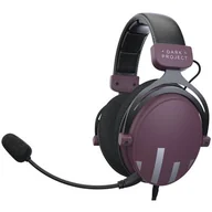 Słuchawki - DARK PROJECT One HS-4 czerwone - miniaturka - grafika 1