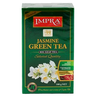 Impra Jasmine 100g liść herbata zielona JASMINE 100G L - Herbata - miniaturka - grafika 1