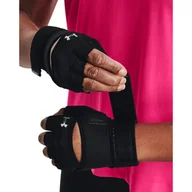 Rękawiczki - Damskie rękawiczki treningowe Under Armour W's Weightlifting Gloves - czarne - UNDER ARMOUR - miniaturka - grafika 1