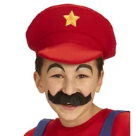 Dodatki do strojów karnawałowych - Czapka dziecięca super mario - miniaturka - grafika 1