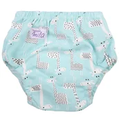 Pieluchy - Mila Majteczki treningowe - NIEBIESKIE ŻYRAFKI - miniaturka - grafika 1