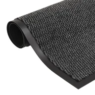 Wycieraczki - Antracytowa prostokątna wycieraczka przed drzwi 80 x 120 cm N5-N87 - miniaturka - grafika 1