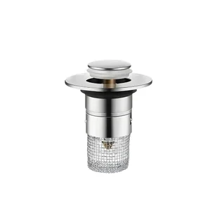 Leziter Korek spustowy z filtrem ze stali nierdzewnej 60 mm - Syfony Leziter Korek spustowy z filtrem ze stali nierdzewnej 60 mm - Syfony - miniaturka - grafika 1