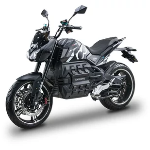 Motocykl elektryczny BILI BIKE EXTREME (6000W, 120Ah, 100km/h) czarny - Skutery - miniaturka - grafika 1