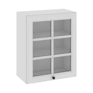 Meble kuchenne - Matera Witryna Wisząca Gv-60 Biały Mat - miniaturka - grafika 1