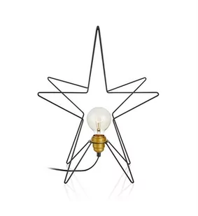 Markslojd 704425 - Świąteczna dekoracja ASTERIX 1xE27/5W/230V czarna - Ozdoby bożonarodzeniowe - miniaturka - grafika 1