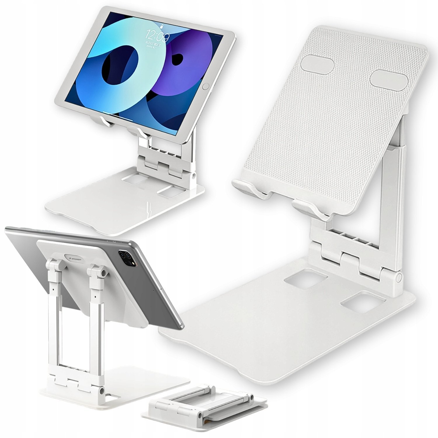 Podstawka Wozinsky Podstawka Wozinsky WPT-K28 stojak na biurko na telefon tablet uchwyt na smartfona składany - biała