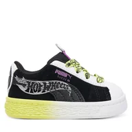 Buty dla chłopców - Sneakersy Puma Suede XL Hot Wheels AC Inf 401403 01 Czarny - miniaturka - grafika 1