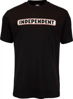 Koszulki męskie - t-shirt męski INDEPENDENT BAR LOGO TEE Black - grafika 1