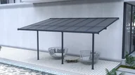 Garaże i wiaty - Wiata ogrodowa ATLANTA 3x5m Cold Grey - miniaturka - grafika 1