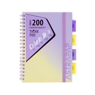 Astrapap, Kołozeszyt Pp,  Ombre Pastel Line, B5 - Zeszyty szkolne - miniaturka - grafika 1