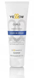 ALFAPARF YELLOW CURLS KREM UJARZMIAJĄCY LOKI 250ml - Odżywki do włosów - miniaturka - grafika 1
