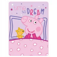 Koce i narzuty dla dzieci - Koc Świnka Pepa Peppa Pig 100Cm X140Cm - miniaturka - grafika 1