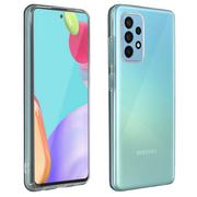 Etui i futerały do telefonów - Etui Samsung Galaxy A52 Miękki silikon i szkło hartowane Folia 9H przezroczysta - miniaturka - grafika 1