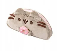 Piórniki - PIÓRNIK wielofunkcyjny saszetka SZKOŁA kosmetyczka pluszowy donut (C041) - miniaturka - grafika 1