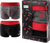 Majtki męskie - Soxo Bokserki 2 PAK SOXO na prezent dla Niego bawełniane M - miniaturka - grafika 1