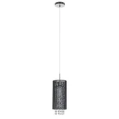 Lampy sufitowe - Italux Zwis sufitowy 1pł LANA MDM1787/1 BK - miniaturka - grafika 1