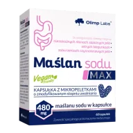 Układ pokarmowy - Olimp Maślan Sodu Max, 60 kapsułek - miniaturka - grafika 1